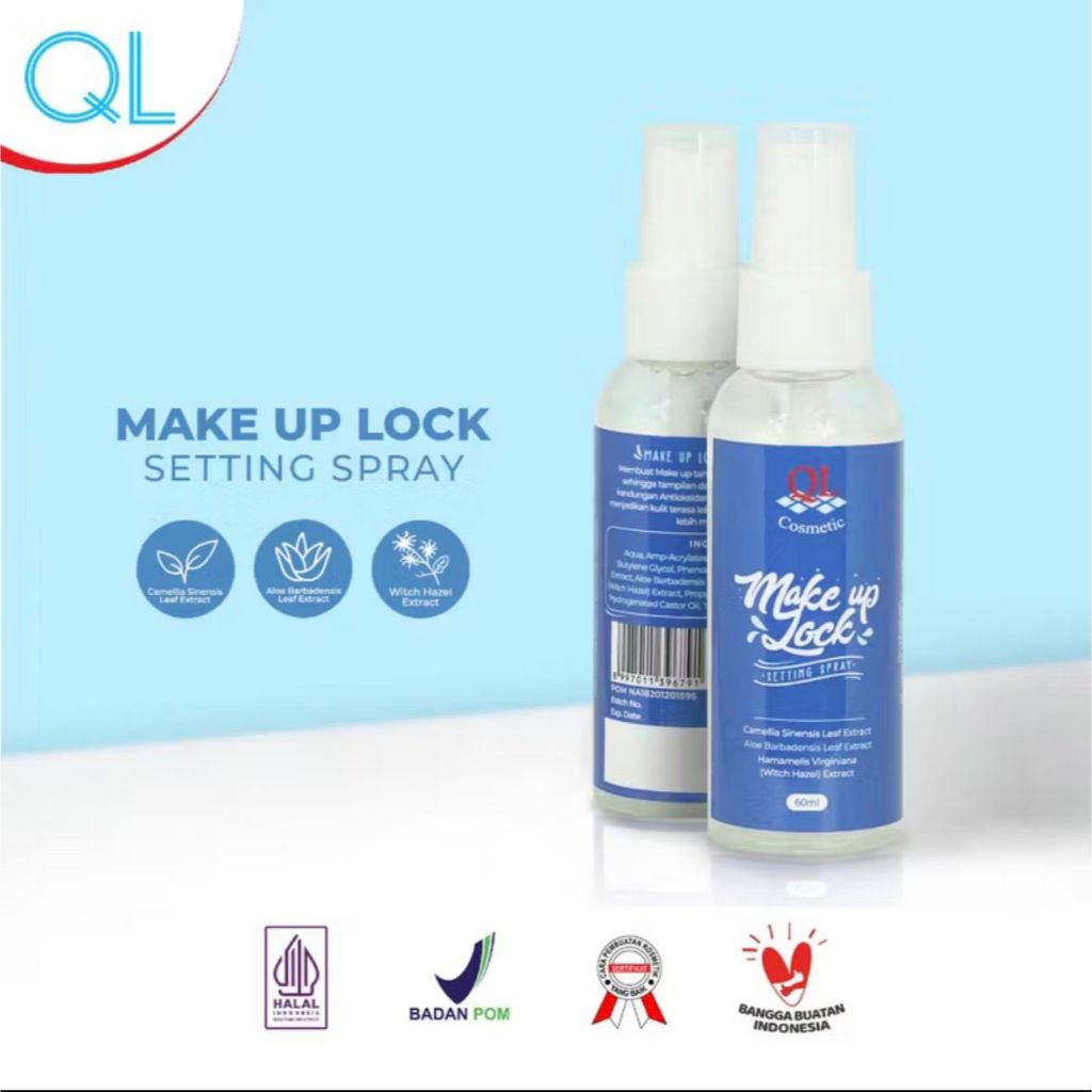 QL MAKE UP LOCK SETTING SPAY 60 ML