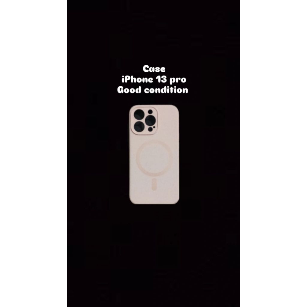 SILICON CASE IP 13 PRO LIKE NEW