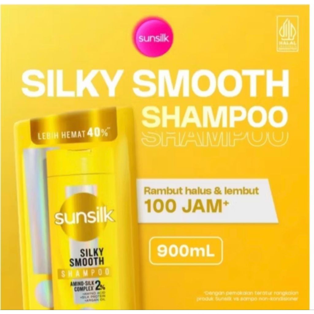 Shampoo Sunsilk Kuning 900 ml