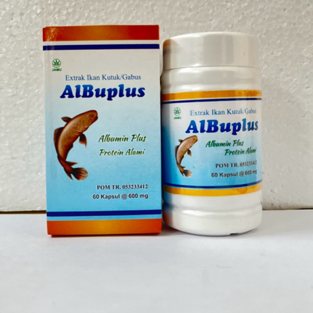 ALBUPLUS 60 KAPSUL / KAPSUL IKAN GABUS