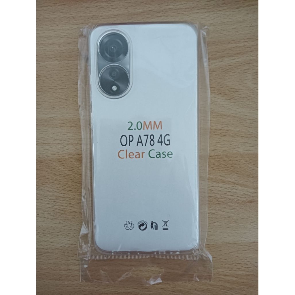 OPPO A78 4G CLEAR CASE
