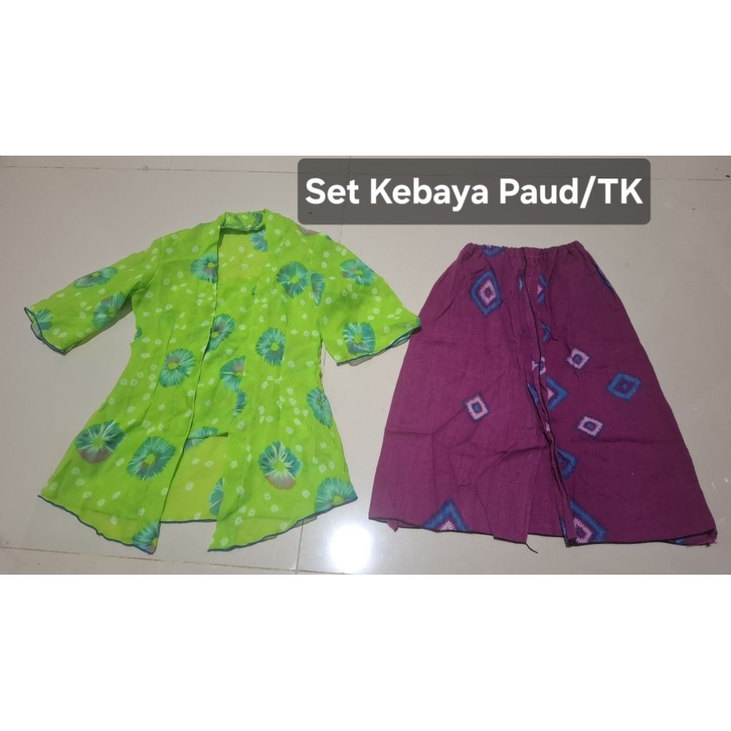 Set Kebaya Anak Paud / TK