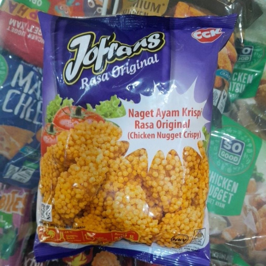Jofrans nugget ayam crispy 500gr