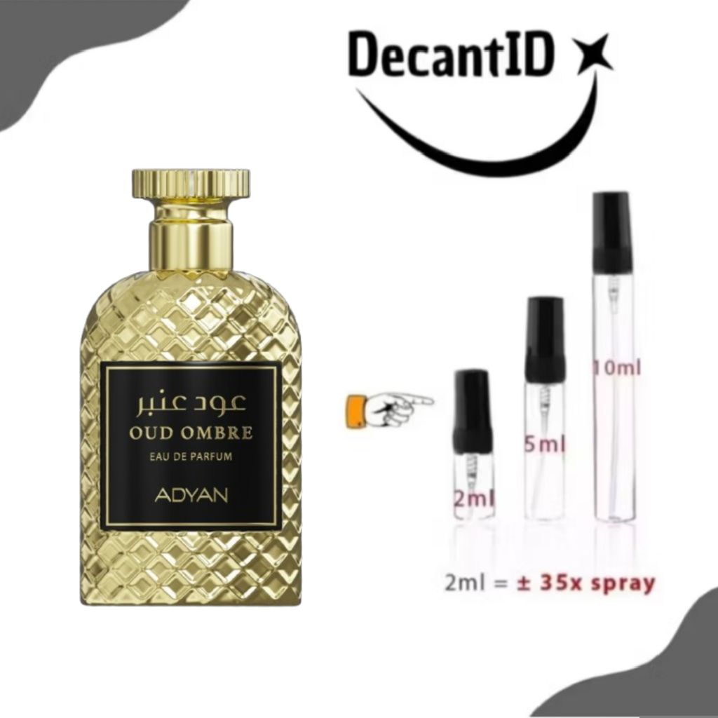 Decant Parfum Adyan Oud Ombree 2ml 5ml 10ml