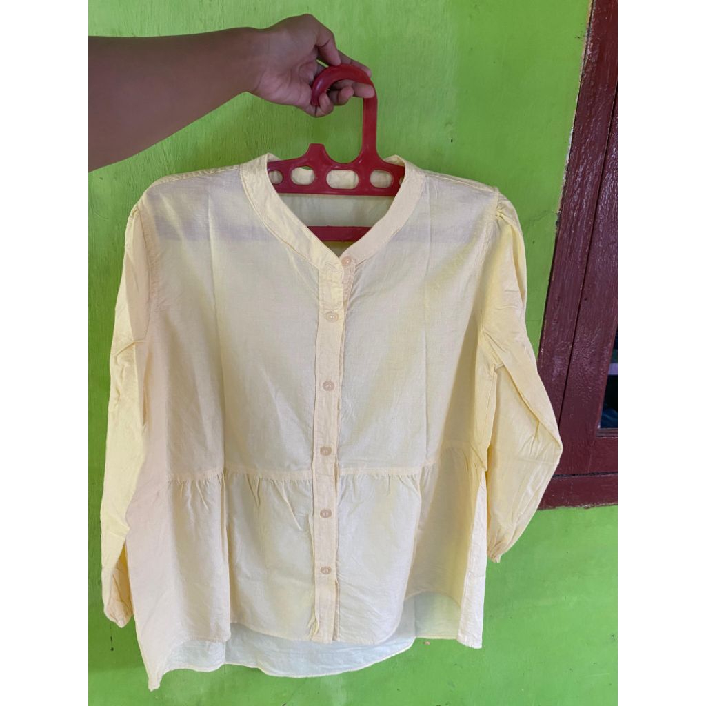 kyren blouse yellow