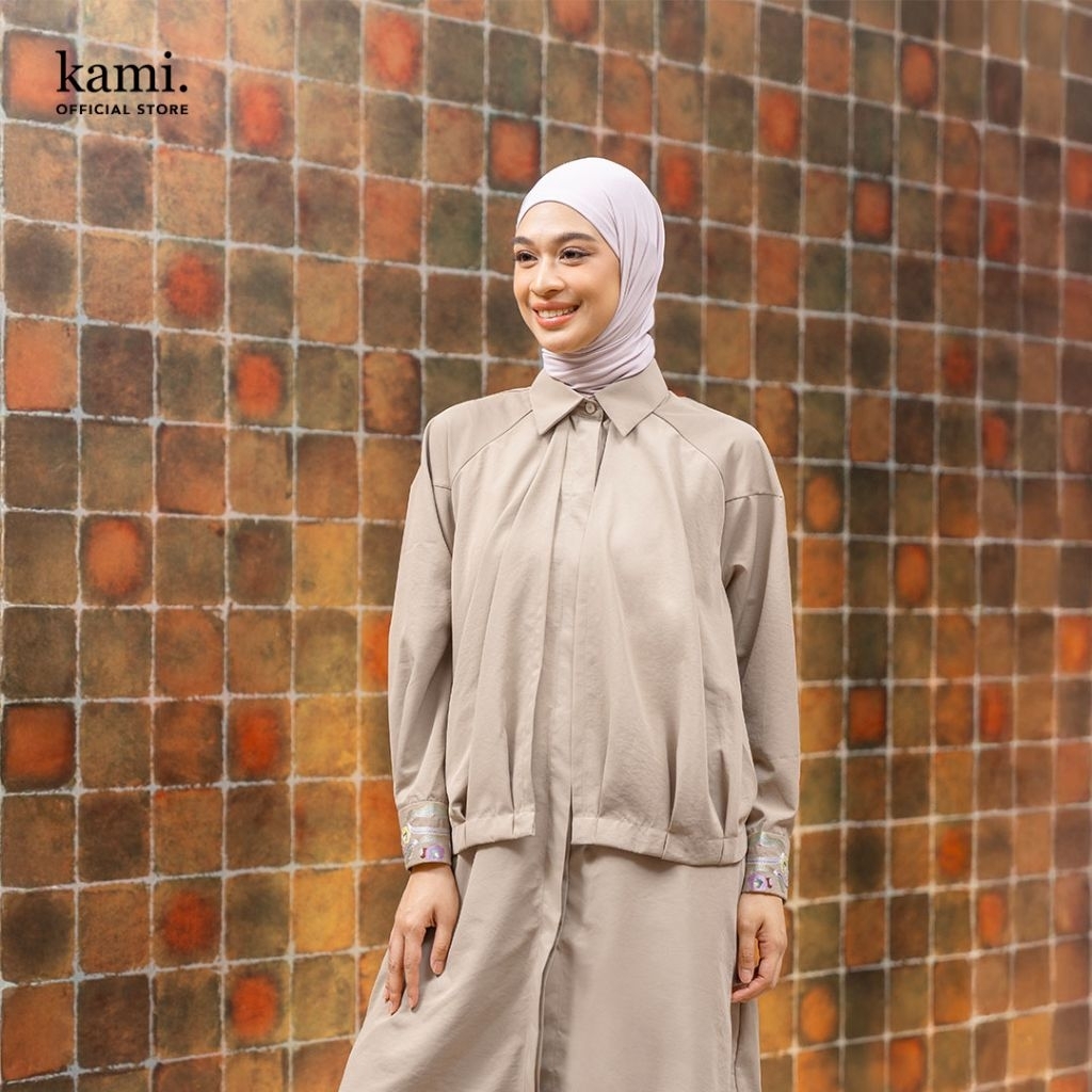 BLUMA LAYERED TUNIC LATTE