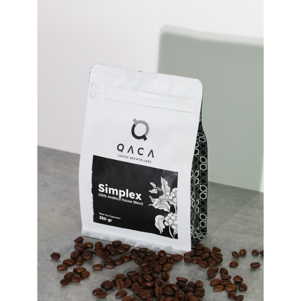 Simplex 100% Arabica Blend Qaca Coffee Roastery