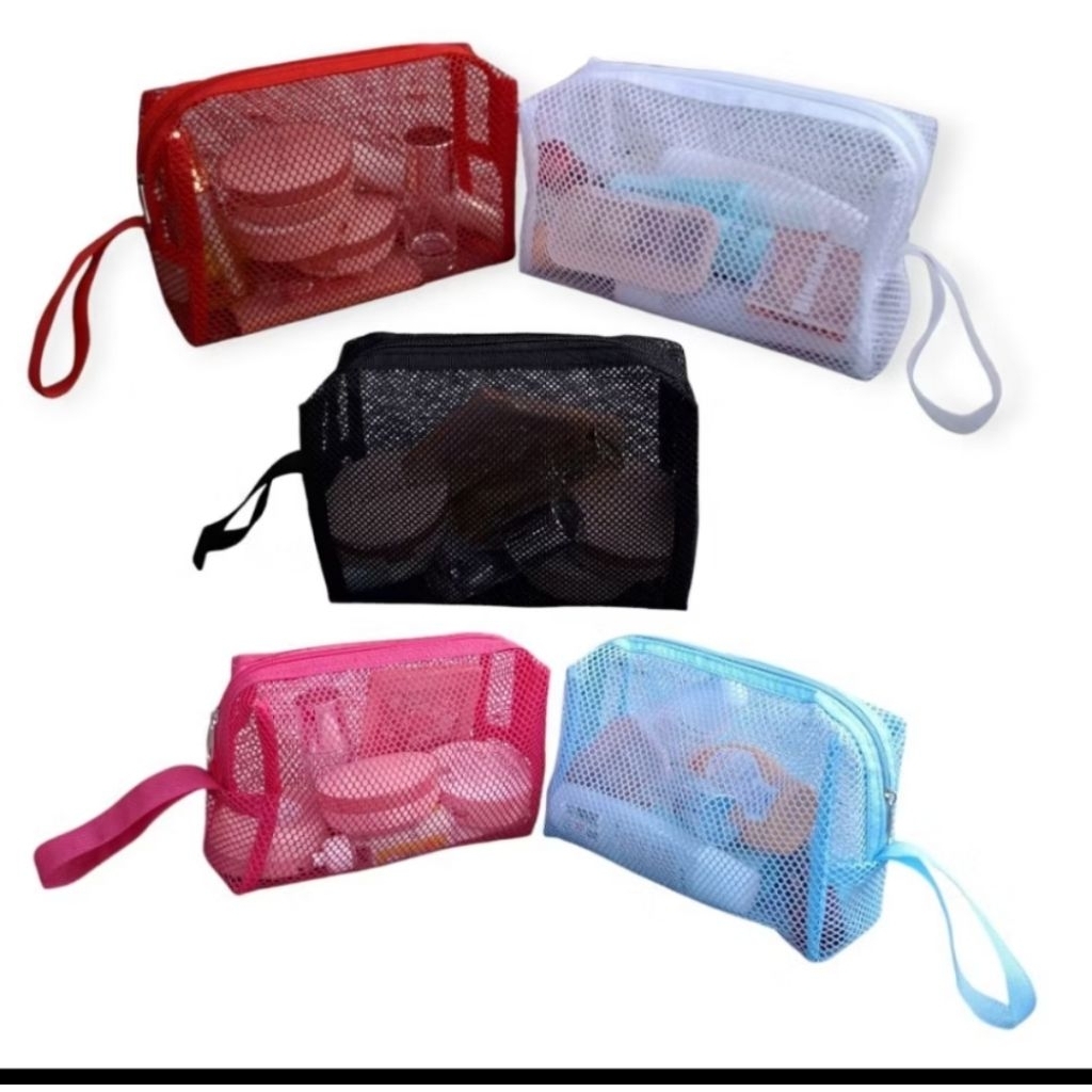 Pouch kosmetik jaring murah