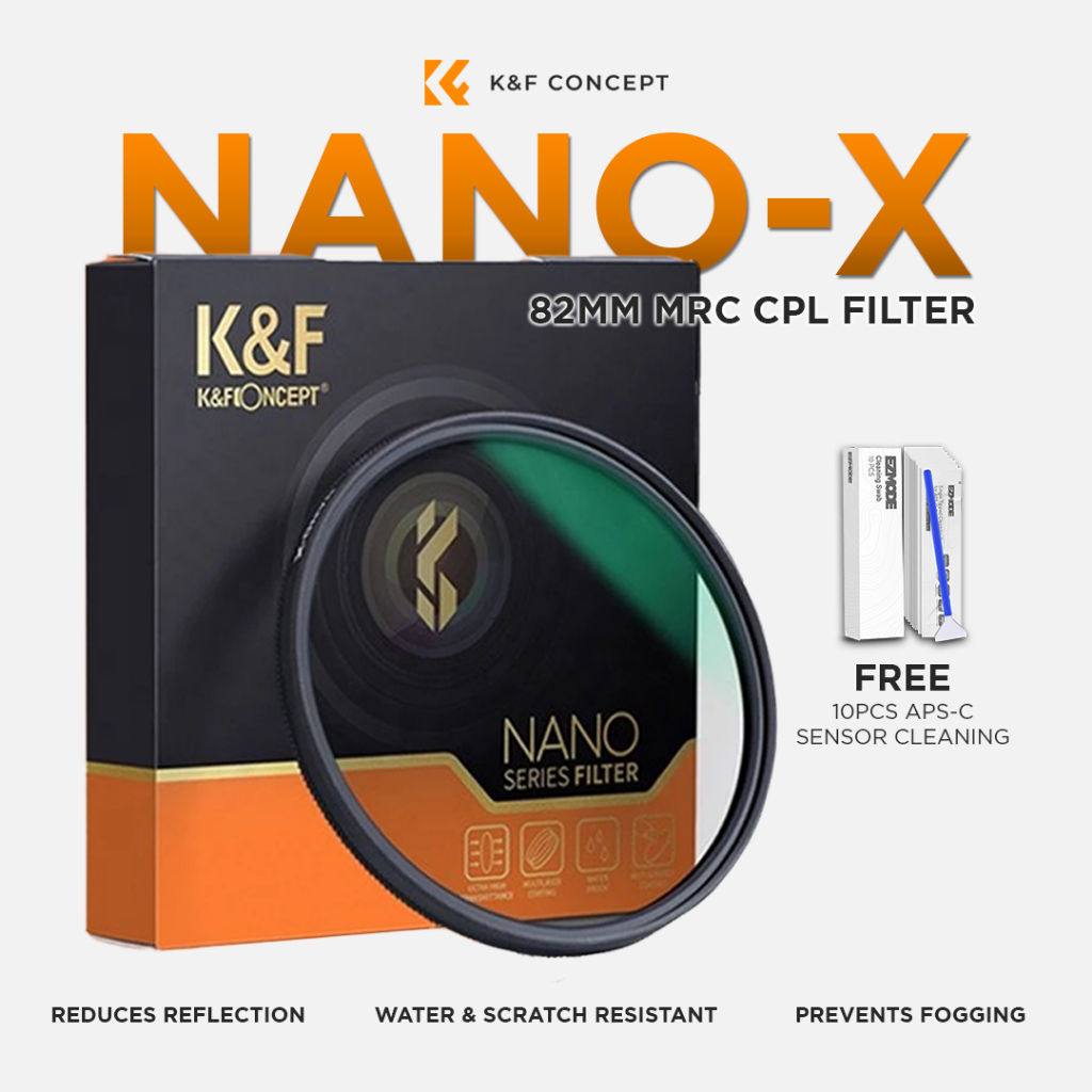 KNF Concept Filter Nano-X CPL Filter Multi Coating K&F Concept