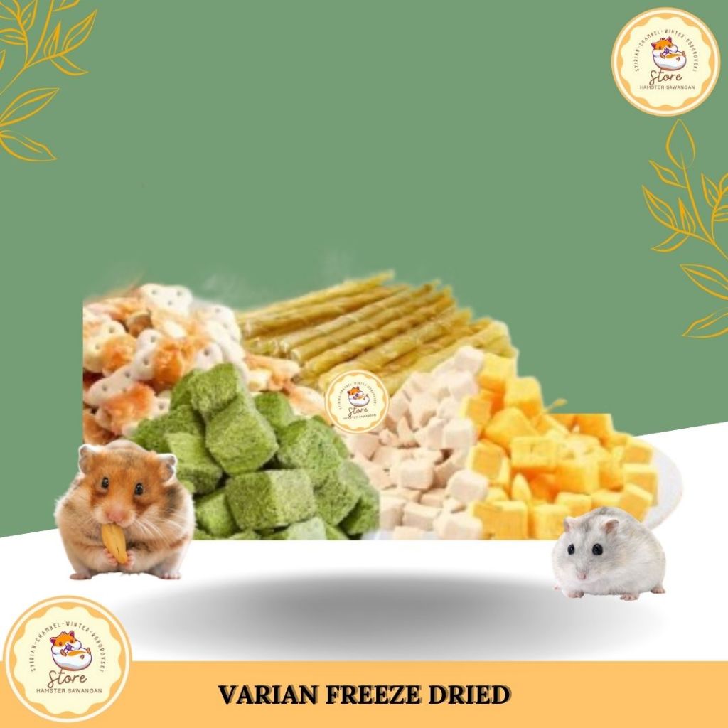 FREEZE DRIED CHICKEN / EGG YOLK /GRASS CUBE