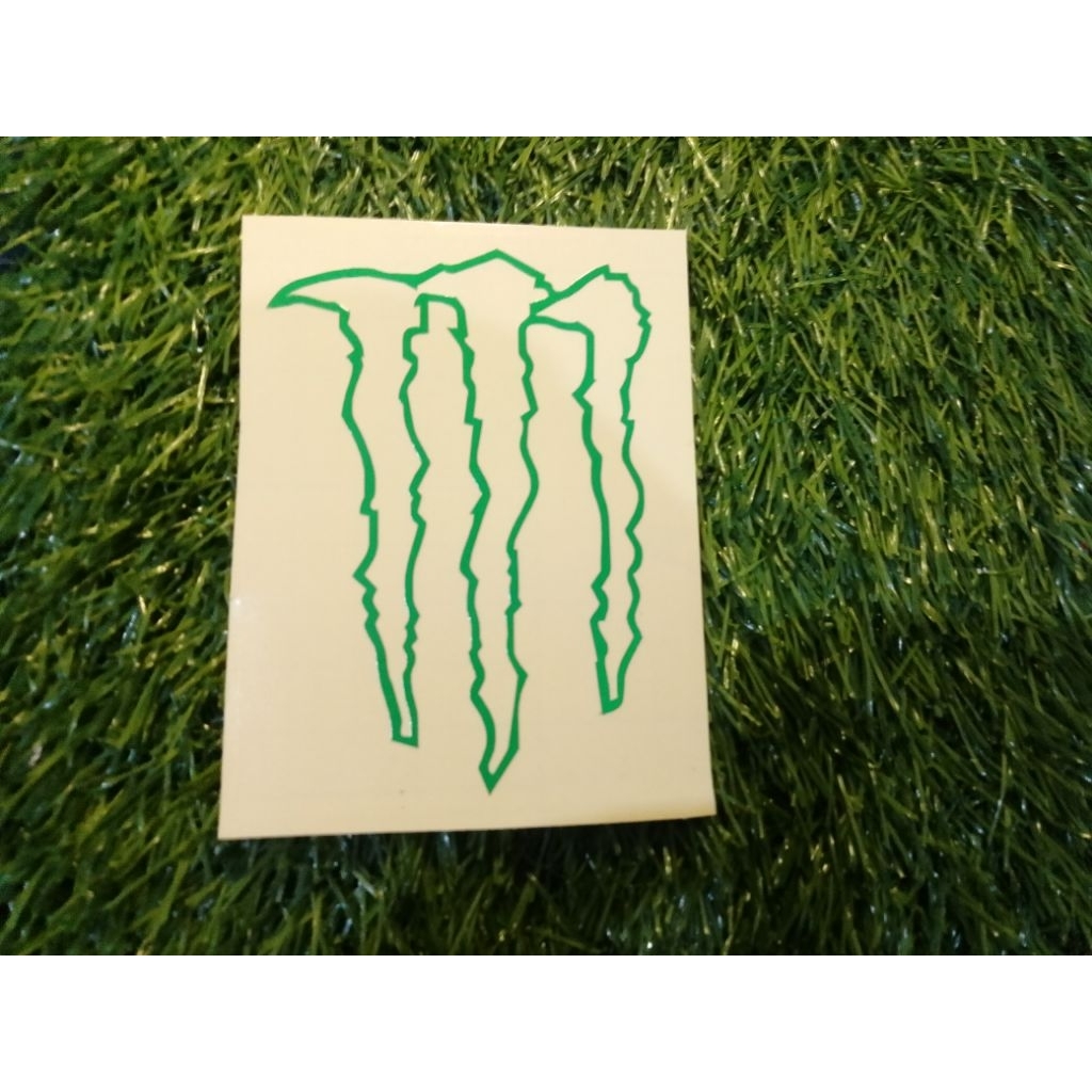 stiker cutting monster