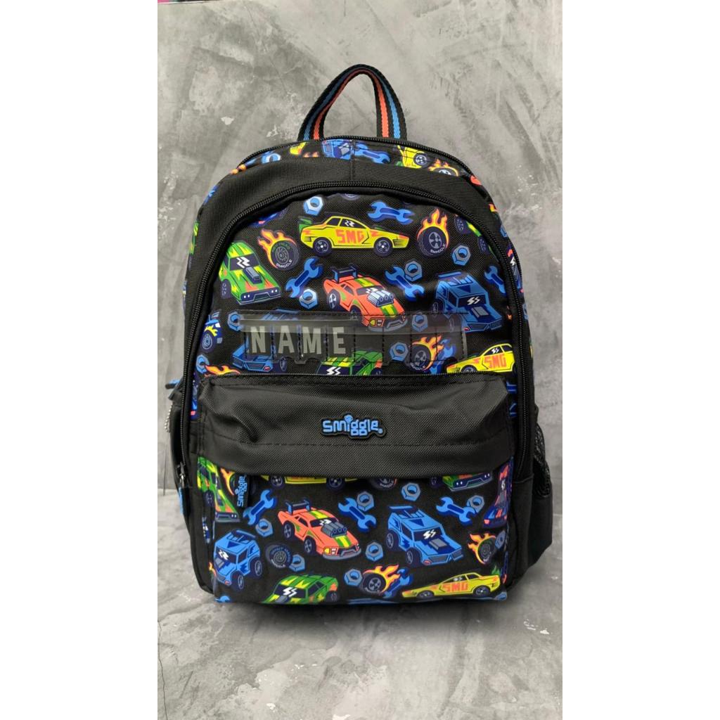 PLAYTIME BACKPACK JUNIOR NAME CAR - TAS RANSEL
