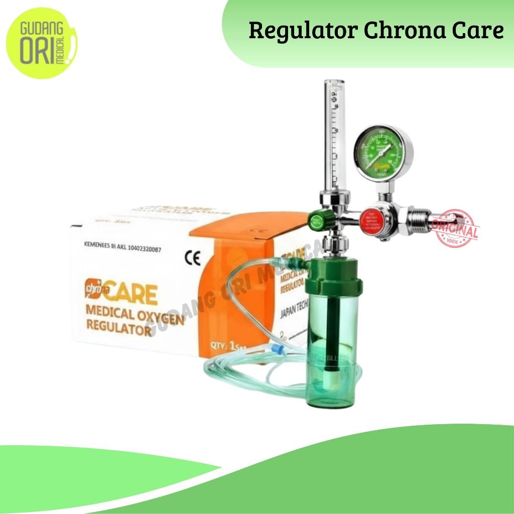 Regulator Oksigen Chrona Care O2 / Oksigen Regulator