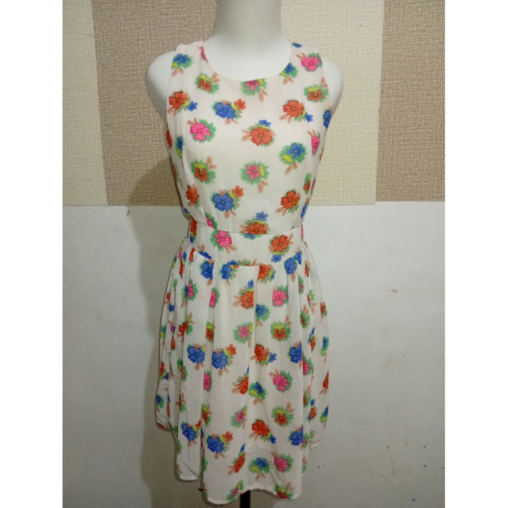 Mini Dress Flower
