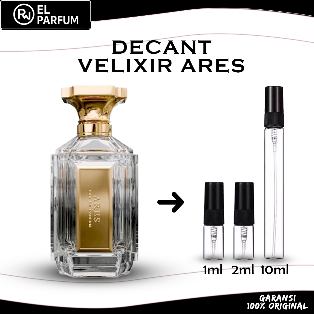 Parfum Decant Velixir Ares - Ukuran 1ml-10ml
