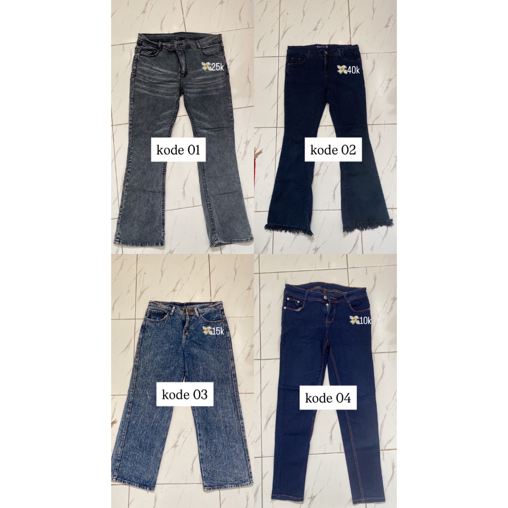 celana jeans+ADM