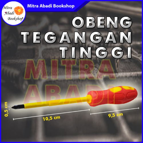 Obeng Plus Tegangan Tinggi