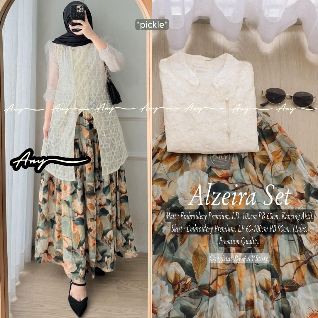 ALZEIRA SET BY ANY ORIGINAL BISA COD