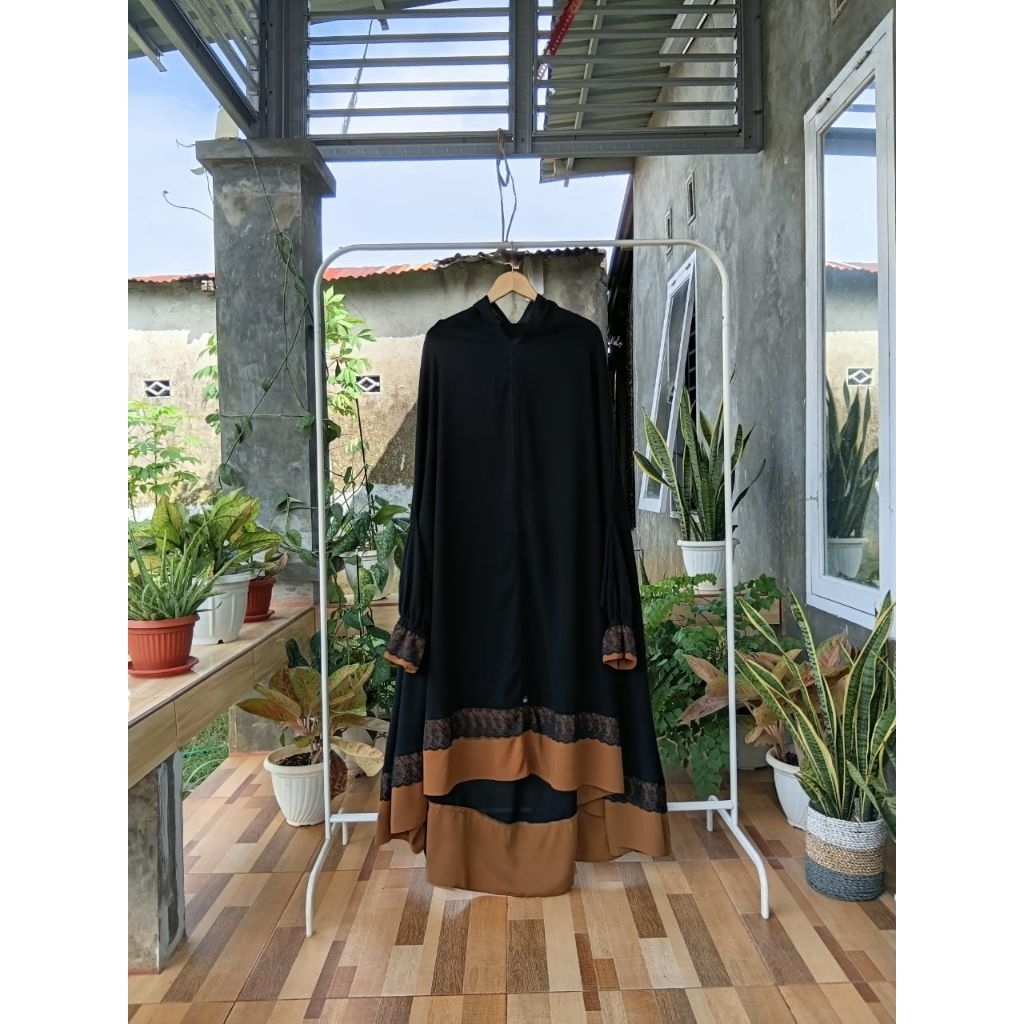 khimar lengan tangan