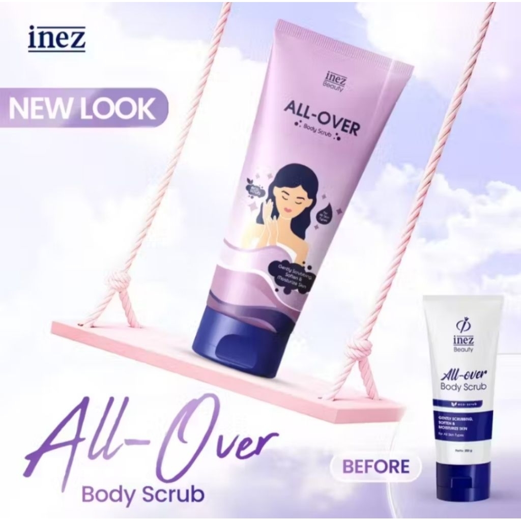 Inez all over body scrub