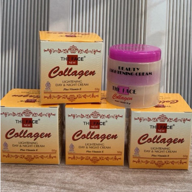 CREAM COLLAGEN DAY+NIGHT THEFACE BPOM