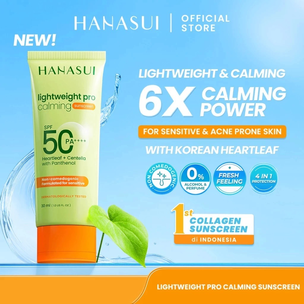 Hanasui Lightweight Pro Calming Sunscreen SPF 50