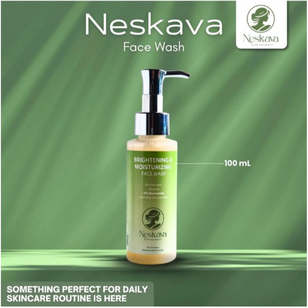 NESKAVA BRIGHTENING FACE WASH