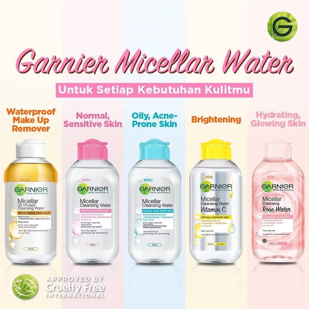 -MA- Garnier Micellar Cleansing Water ( 125ml )