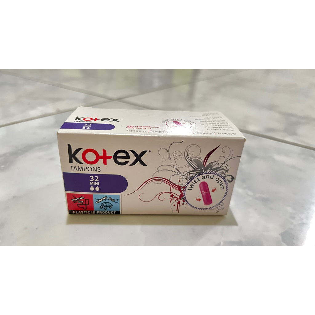 Tampon Kotex Mini Box isi 32pcs