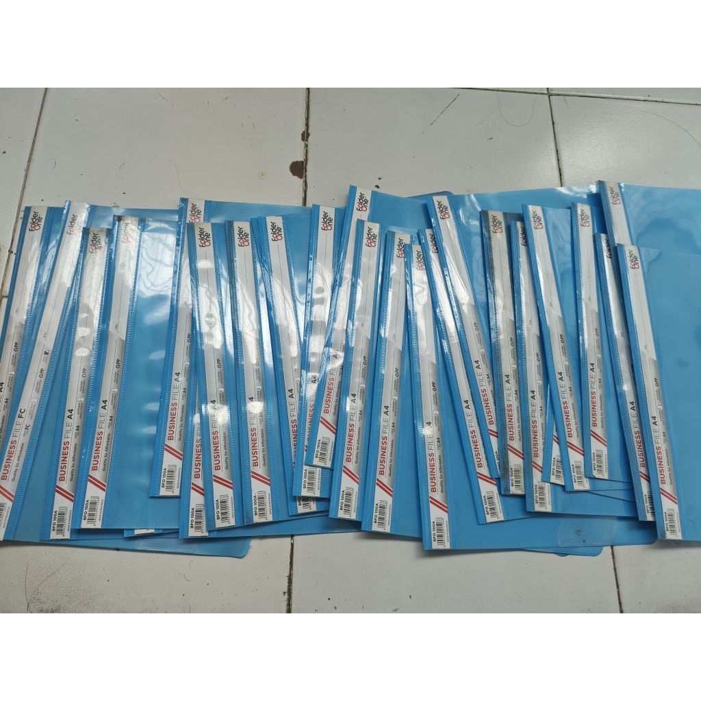 Map business file FOLDER ONE A4 biru