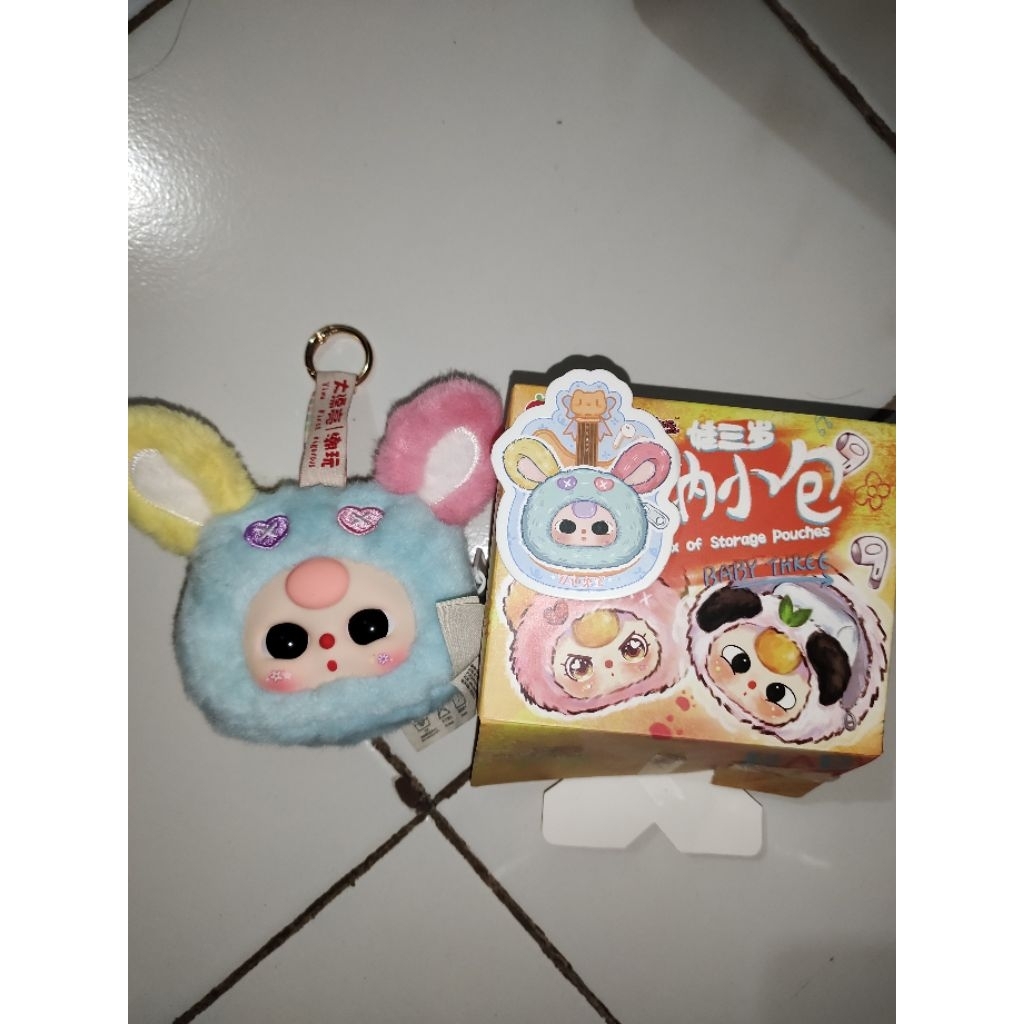WTS BLINDBOX BABYTHREE POUCH WANGI