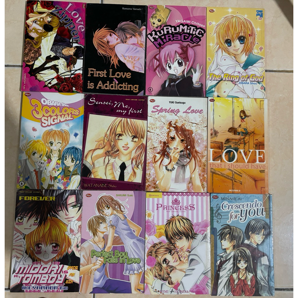 Paket 12 Komik serial cantik