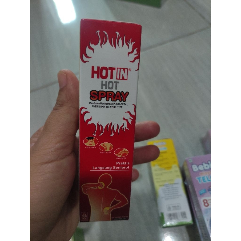 hot in spray