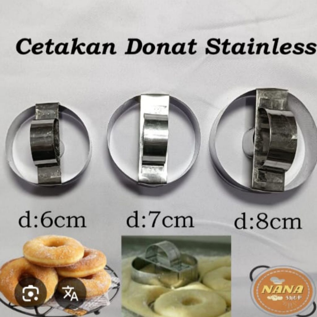 cetakan donat stainless