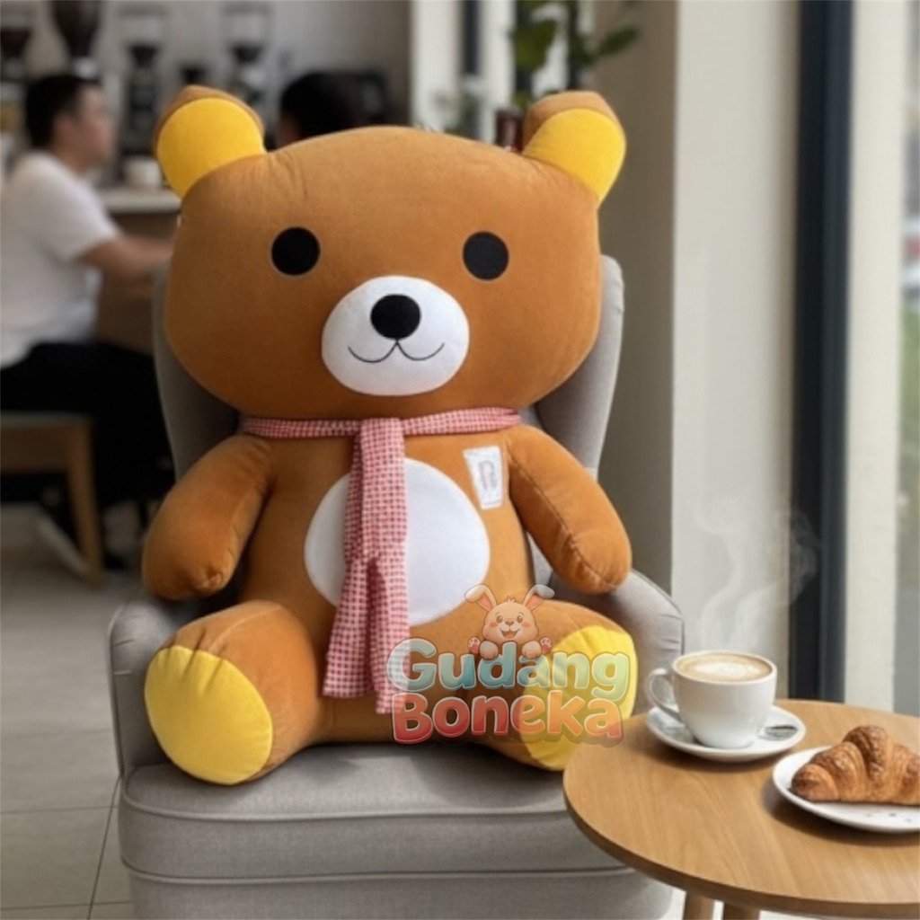 Boneka Rilakuma Jumbo 80 Cm