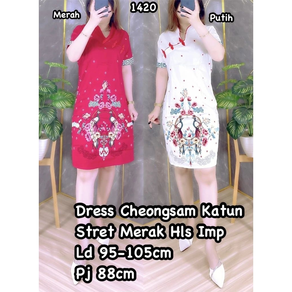 Dress Katun import