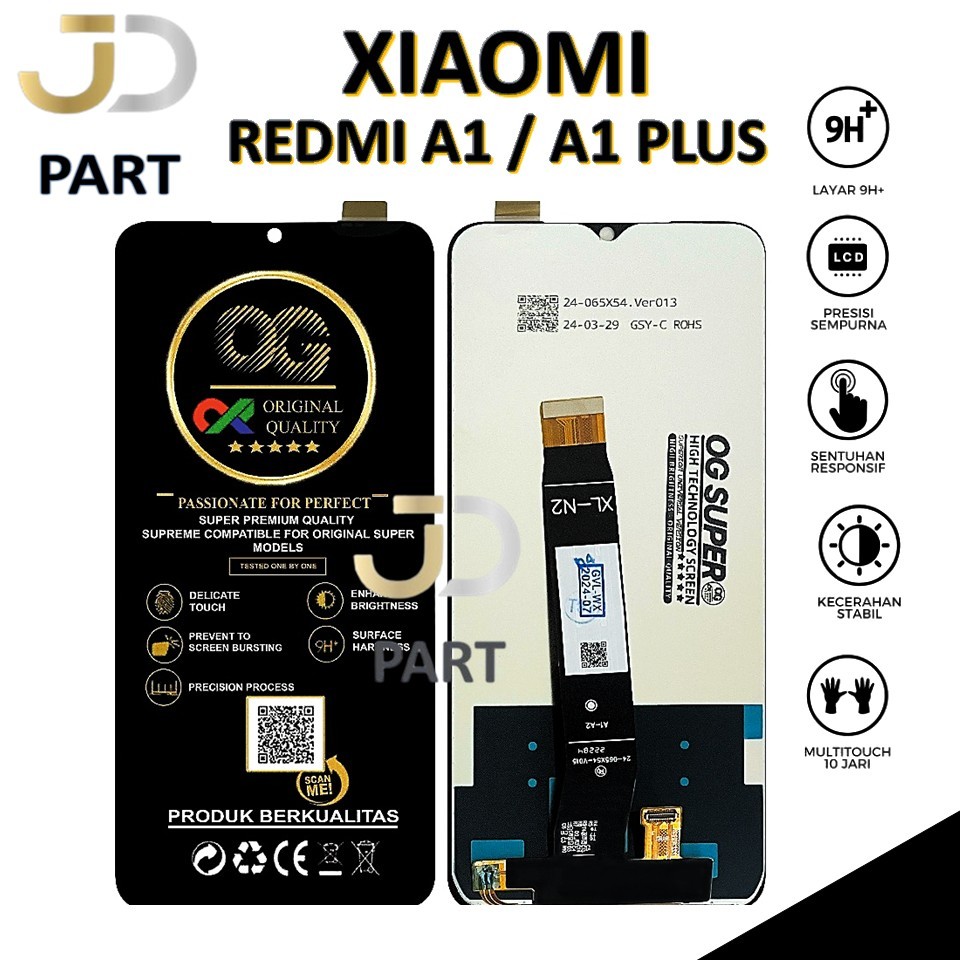 LCD TOUCHSCREEN XIAOMI REDMI A1 / A1 PLUSORIGINAL 100% FULLSET
