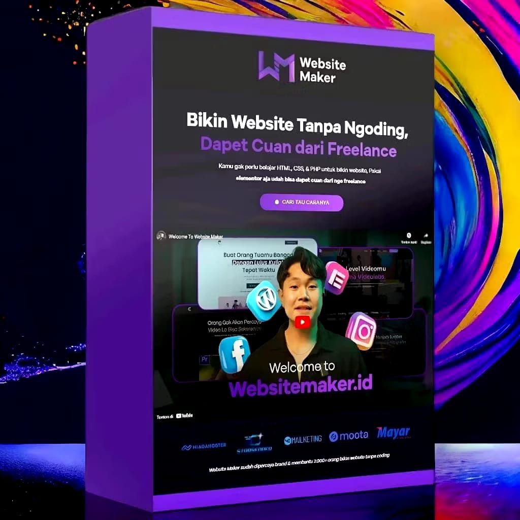 WEBSITEMAKER - Bikin Website Profesional Tanpa Coding