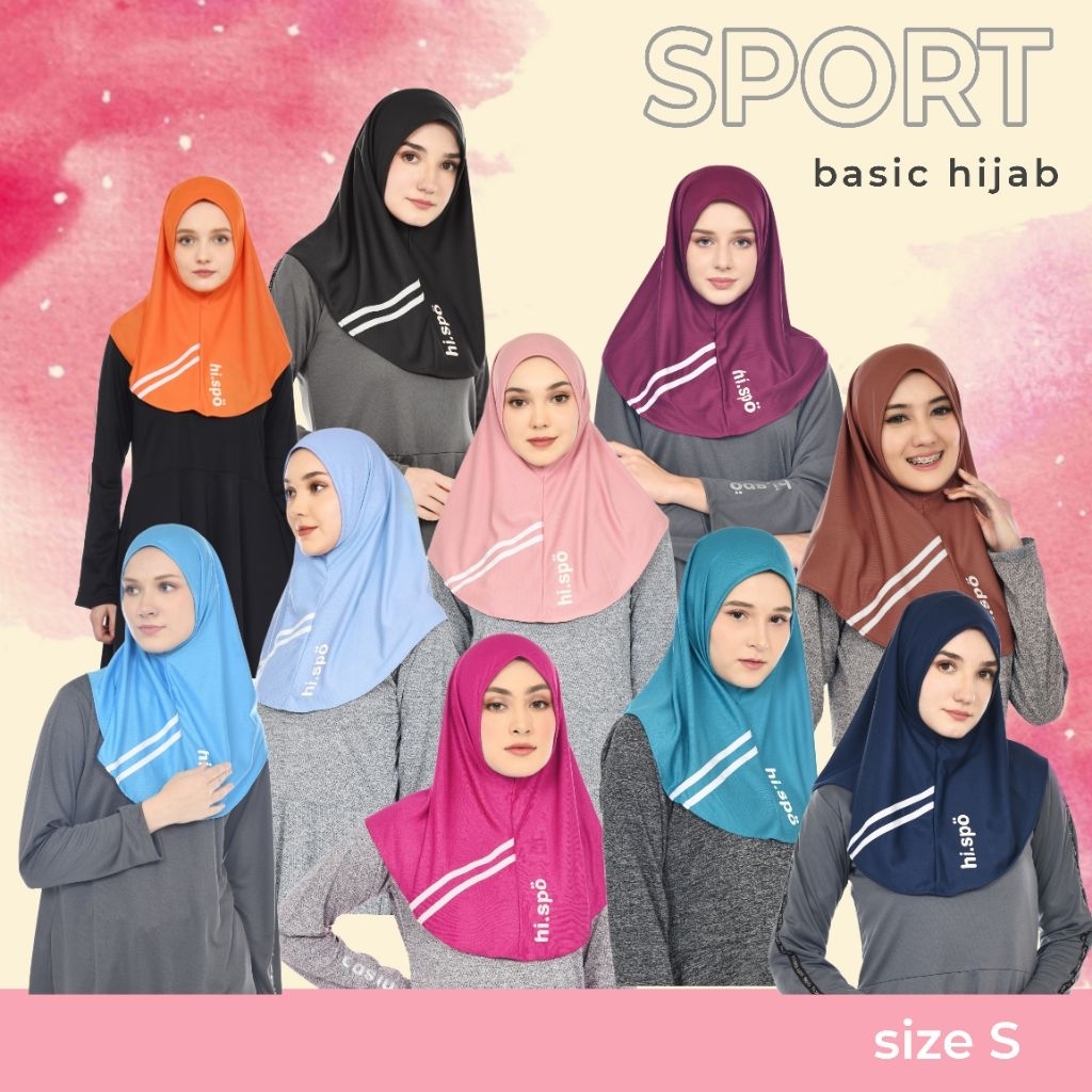 Basic Sport Hijab SIZE S
