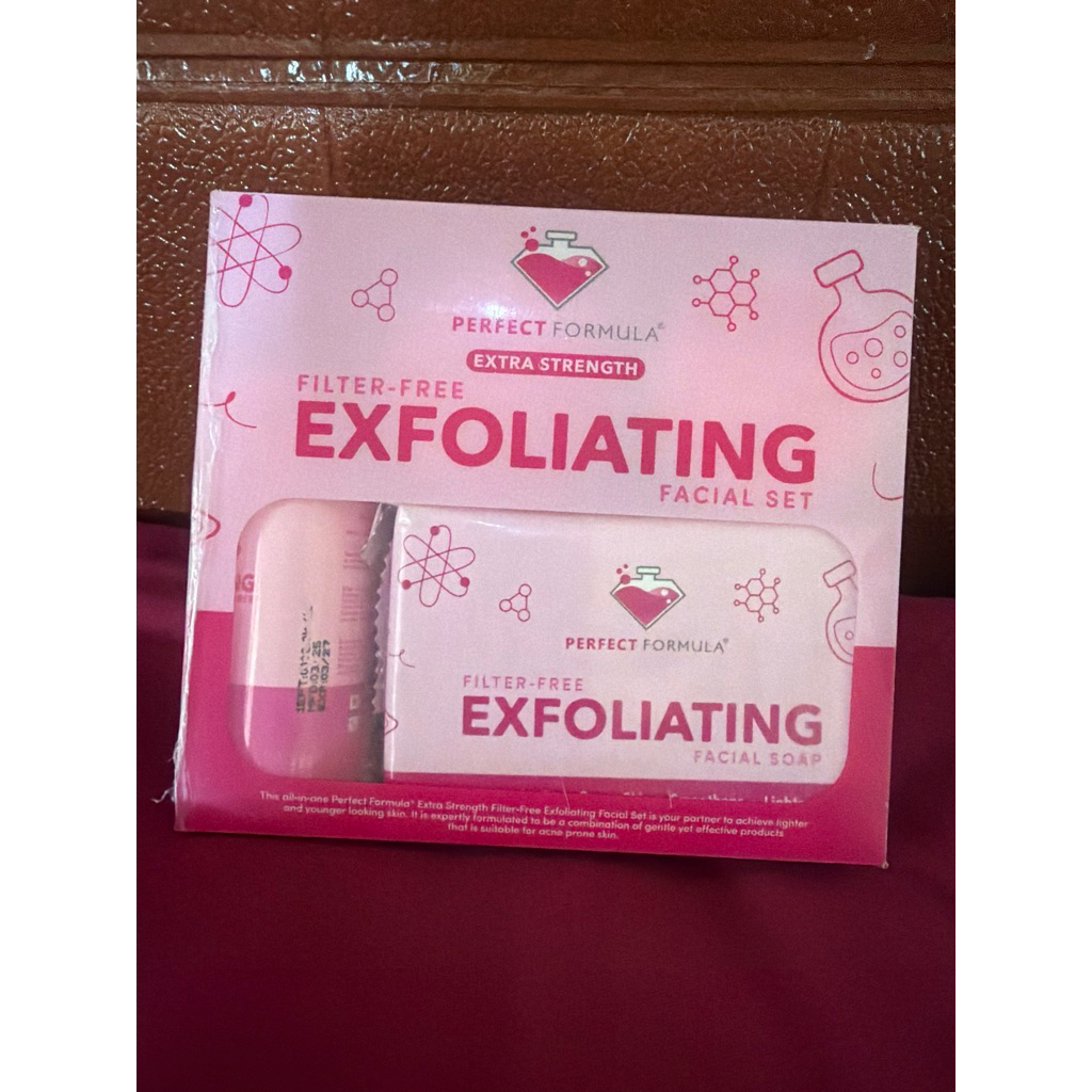 exfoliating satu paket