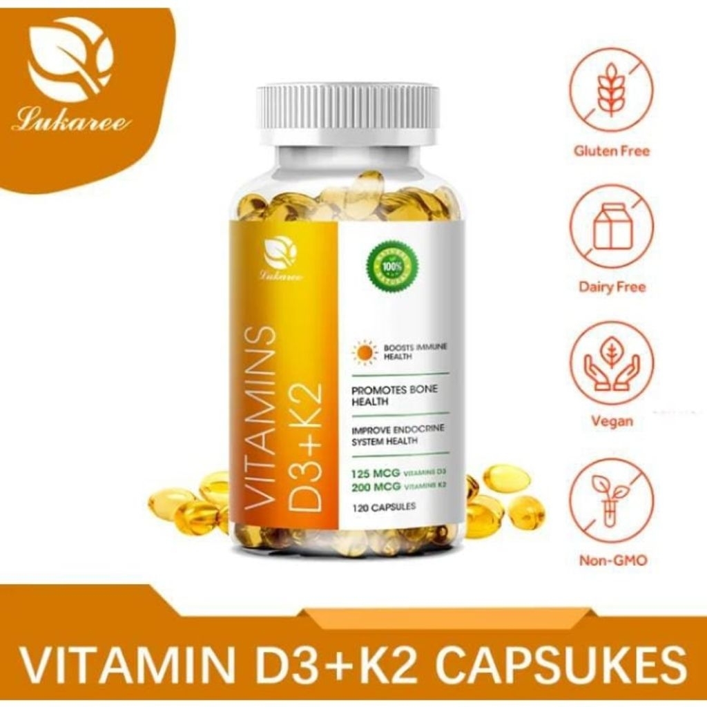 LUKAREE VITAMINS D3+K2 120g ORIGINAL
