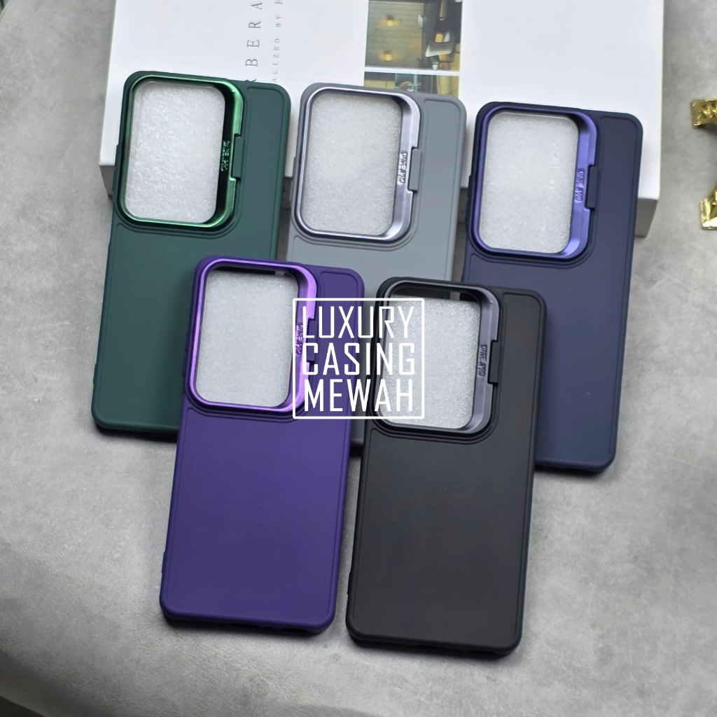 Premium Softcase Macaron Stand Ring Kamera Case Redmi 15 Redmi 15C