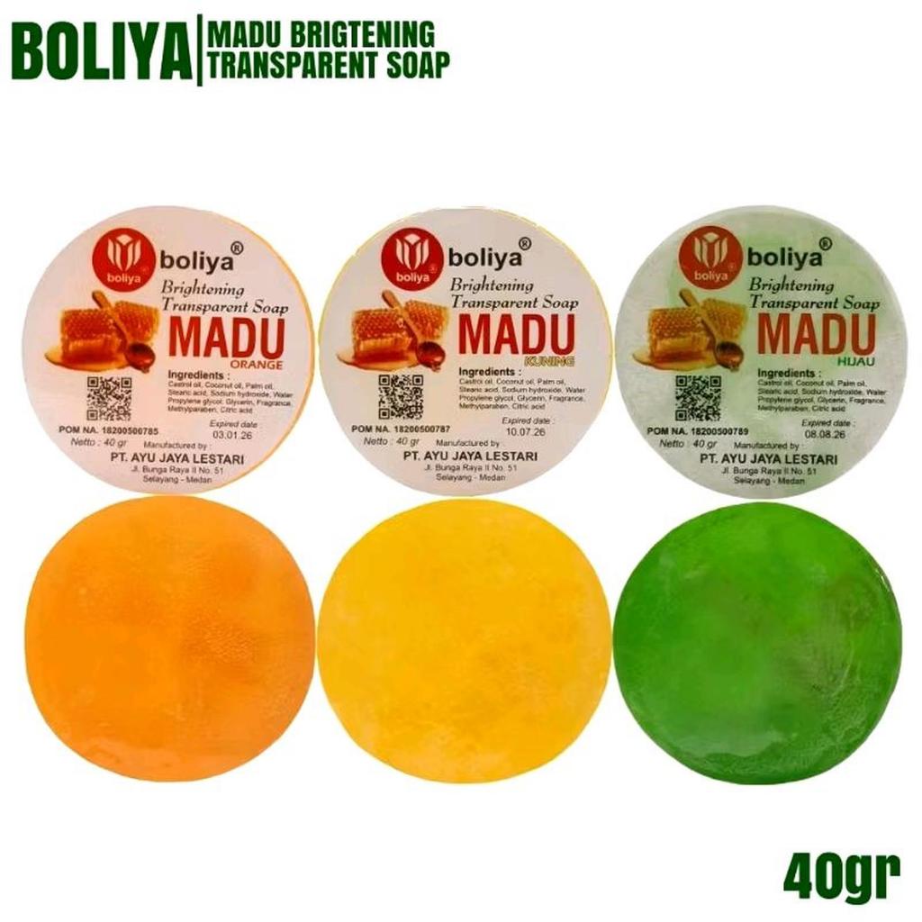 Sabun Madu Boliya Soap (Per Pc 40gr)