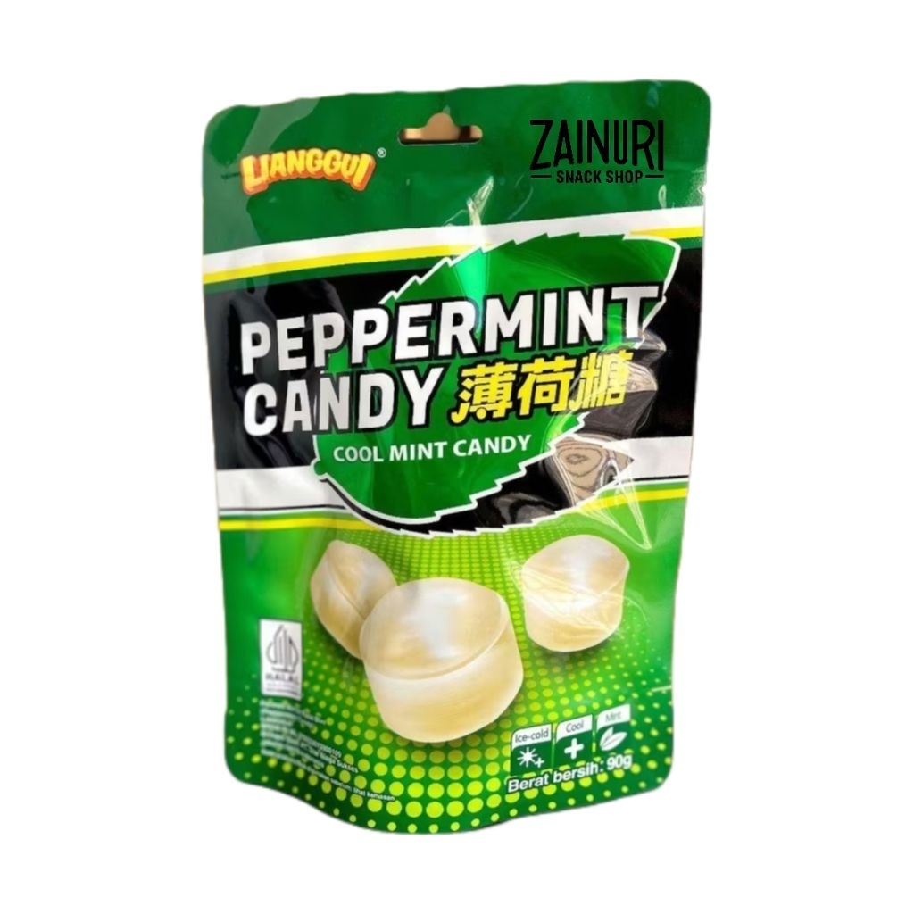 Lianggui Peppermint Candy Cool Mint - Permen Mint Dingin Halal 90gr