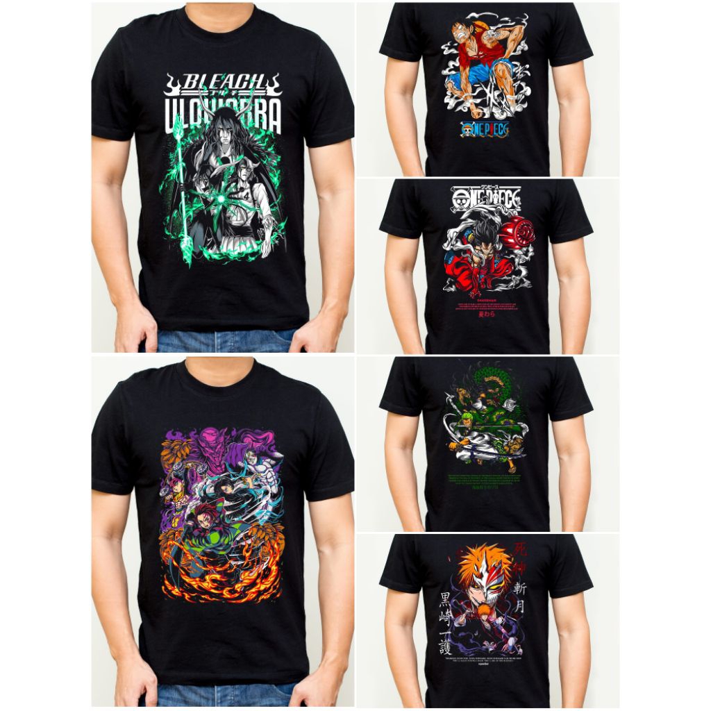 kaos anime anak