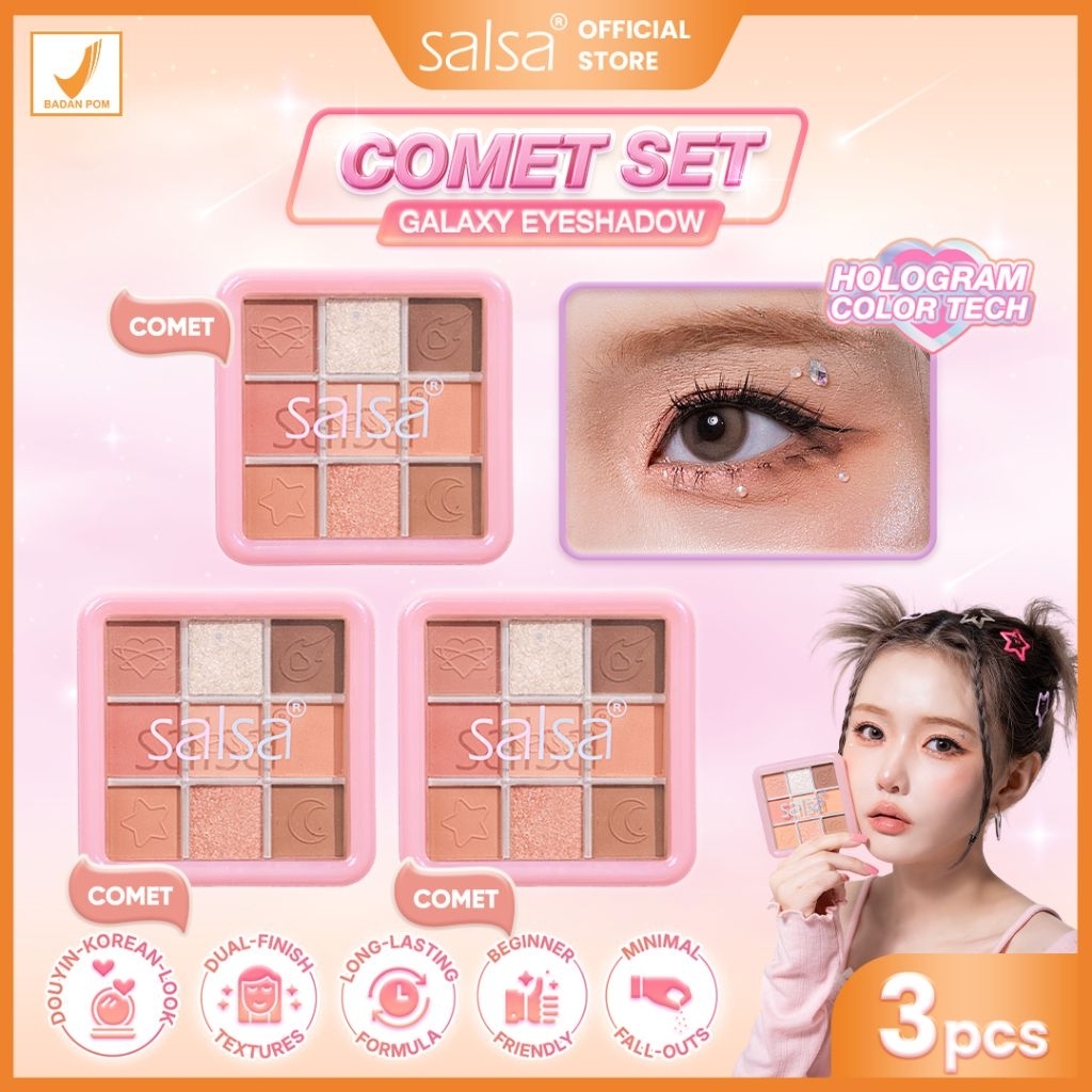 SERENA - SALSA Galaxy Eyeshadow Palatte