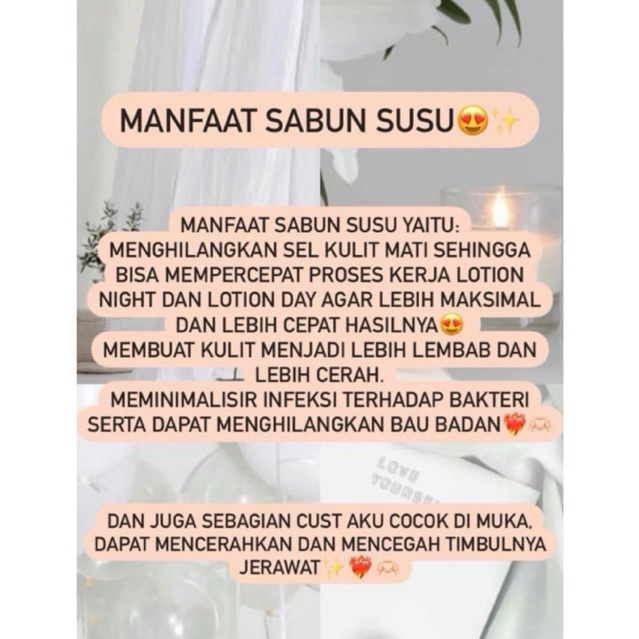 Sabun Susu Whitening