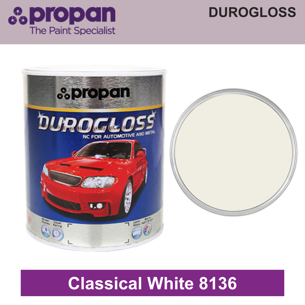 PROPAN DUROGLOSS 8136 CLASSICAL WHITE - 5 LT