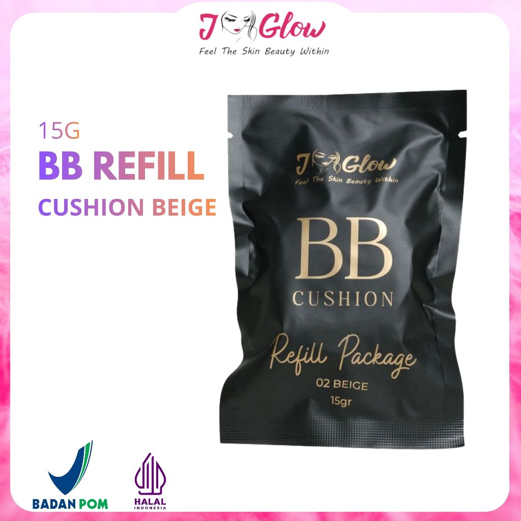 J-glow Bb Cushion Refil ivory - biege