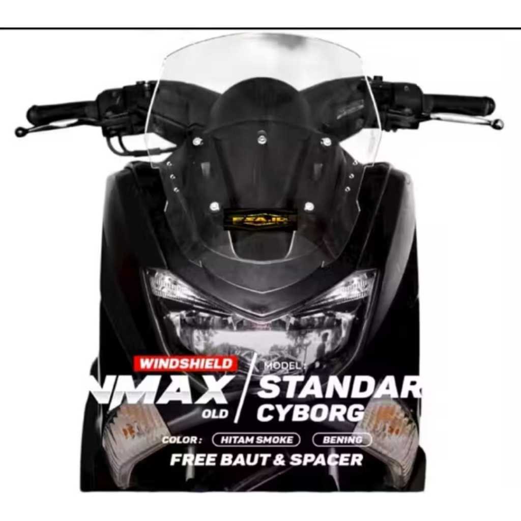 Visor Windshield Standar Cyborg Nmax New Old-AST.VARIASI